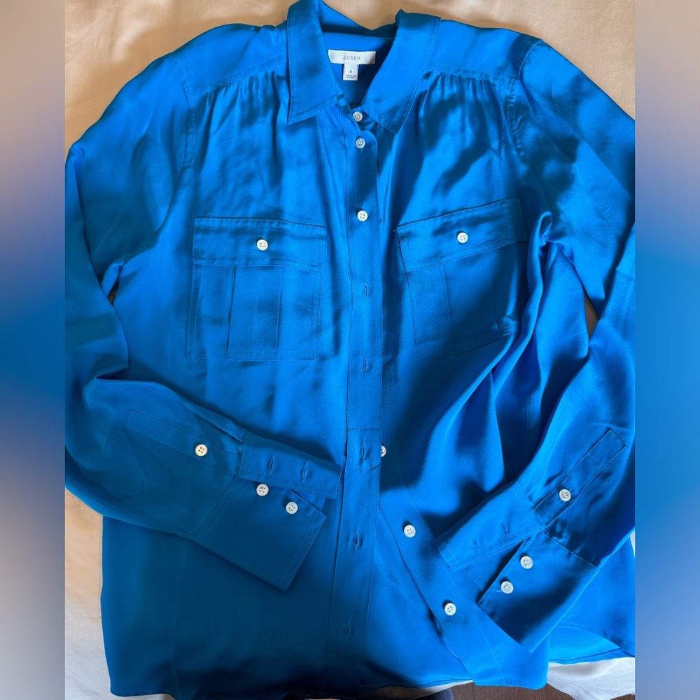 Silk blouse Jcrew